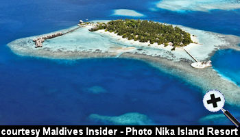 courtesy Maldives Insider - Nika Island Resort aerial-view 