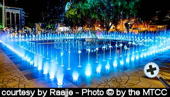 courtesy Raajje - Grand re-opening of the Jumhooree Fountain - (Photo by the MTCC)