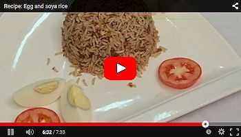 Haveeru Youtube Video - Egg and soya rice