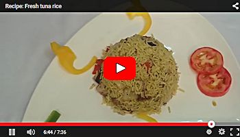 Haveeru Youtube Video - Fresh tuna rice