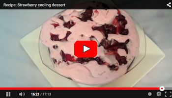 Haveeru Youtube Video - Strawberry cooling Dessert