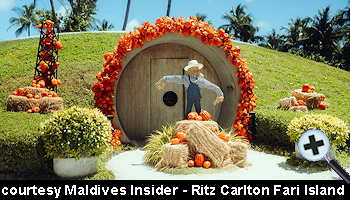 courtesy Maldives Insider - Halloween and Autumn celebrations at The Ritz-Carlton Maldives Fari Islands