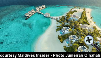 courtesy Maldives Insider - Jumeirah Olhahali Island aerial-view