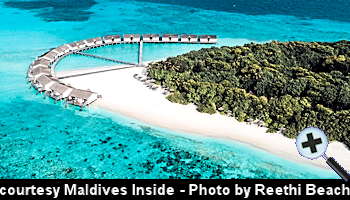 courtesy Maldives Insider - NH Collection Maldives Reethi Beach Resort