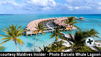 courtesy Maldives Insider - Barcelo Whale Lagoon Watervillas