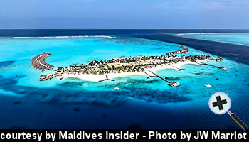 courtesy Maldives Insider - JW Marriott Maldives Kaafu Atoll aerialview