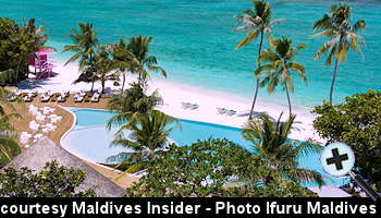 courtesy Maldives Insider - Ifuru Island Maldives Pool