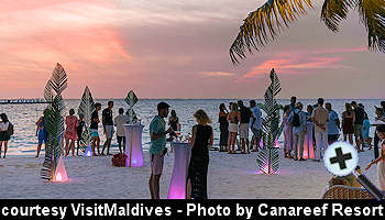 courtesy VisitMaldives - Canareef Sunset Cocktail