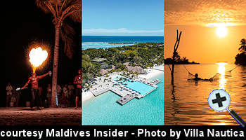 courtesy Maldives Insider - Villa Nauticas festive glow: