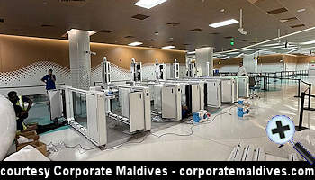 courtesy Corporate Maldives - E-Gates for all International Airports in the Maldives