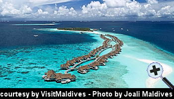 courtesy VisitMaldives - Joali Maldives aerial-view